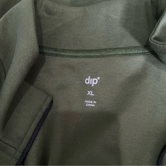 DIP-NWT Green Long Sleeve Zip Up Sweatshirt Size XL. - Picture 5 of 5